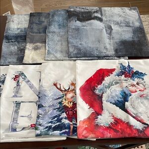 Throw Pillow Covers Sets 18x18 8 covers included